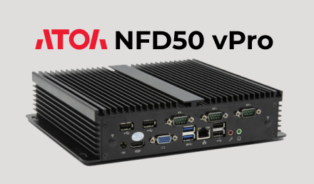 Страт пилотных продаж POS-компьютера АТОЛ NFD50 vPro