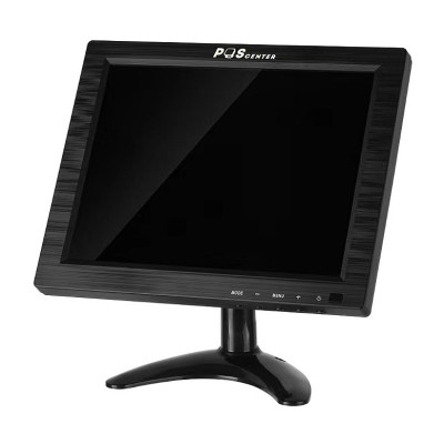 Монитор POScenter 9.7" 1024x768, VGA 1.6 м, подставка, черный